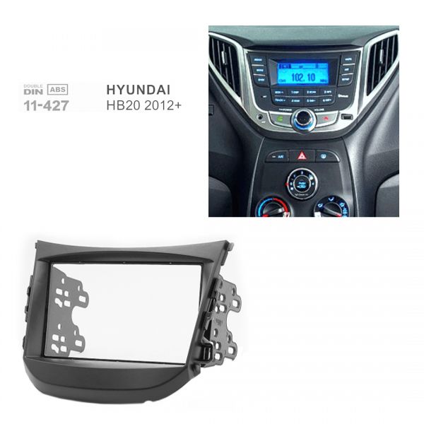 Moldura Radio Hyundai Hb